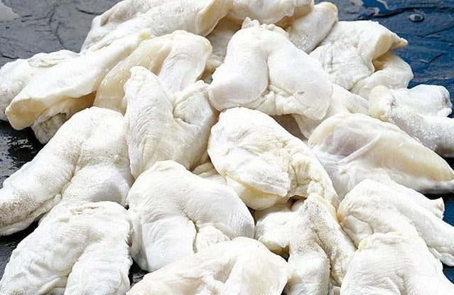 monton de cocochas de bacalao